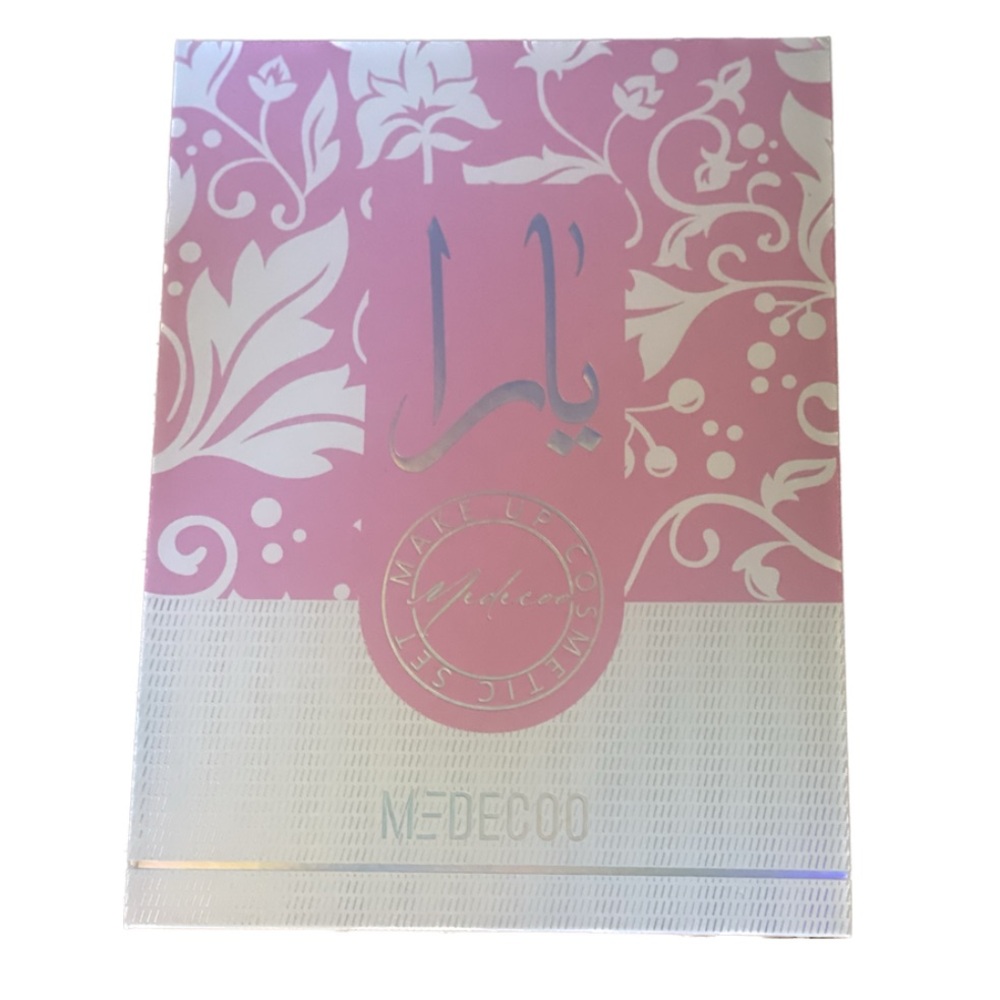 Yara Pink Floral Cosmetics Gift Set - Brand New